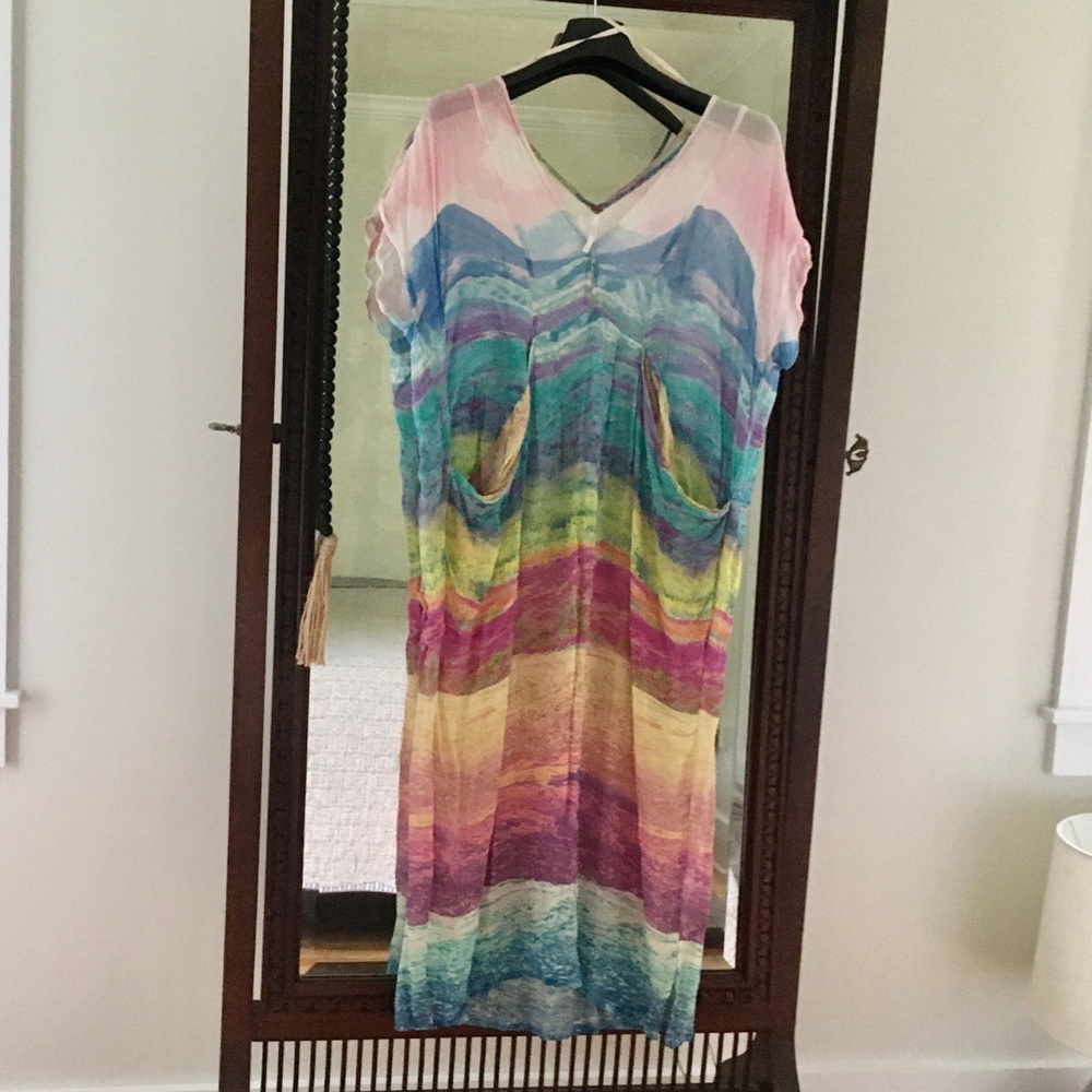 Free People beach cover up.